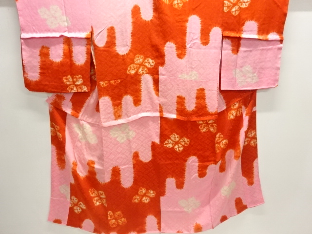 Japanese Kimono / Chirimen Kinsha Silk